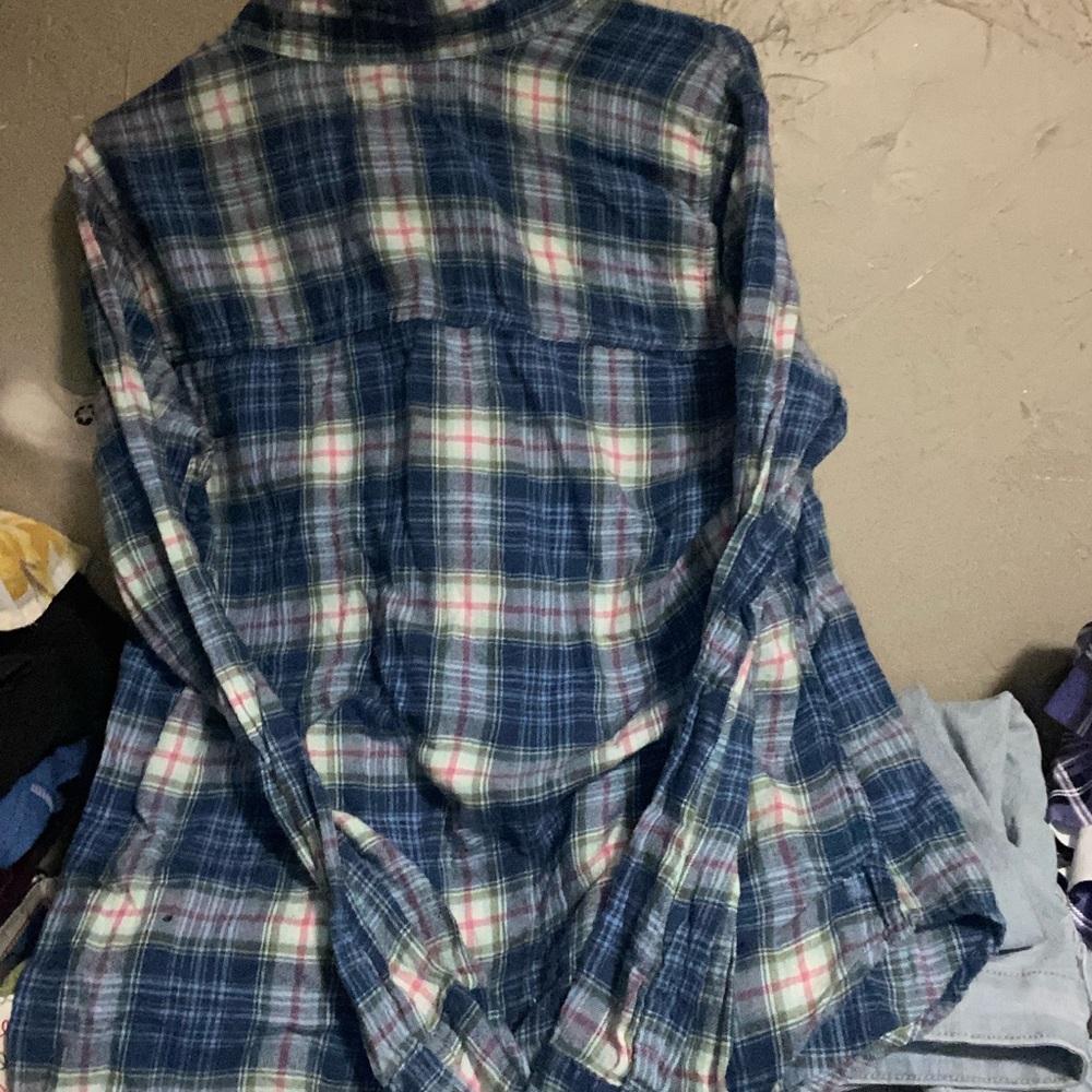 Hollister flannel long sleeve shirt